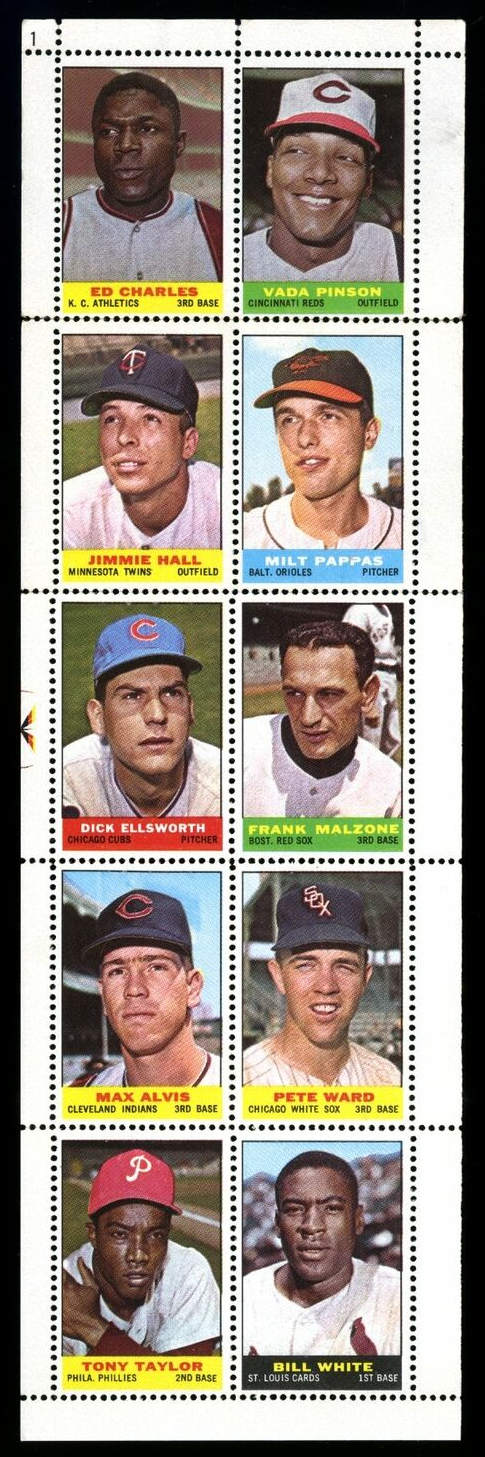 1964 Bazooka Stamps Sheet 1